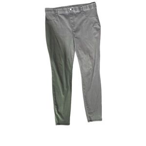 Plus Size Time and True Gray Wash Skinny Jeans